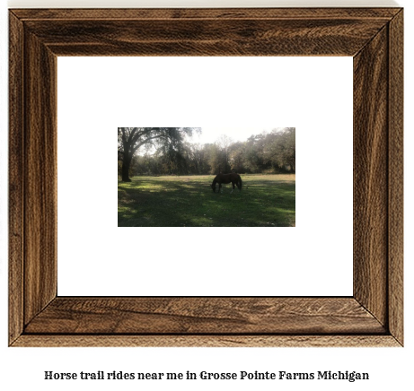 horse trail rides near me in Grosse Pointe Farms, Michigan